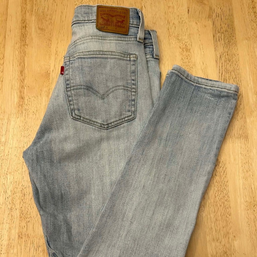 Levi's jeans 27 W 30 L high waist